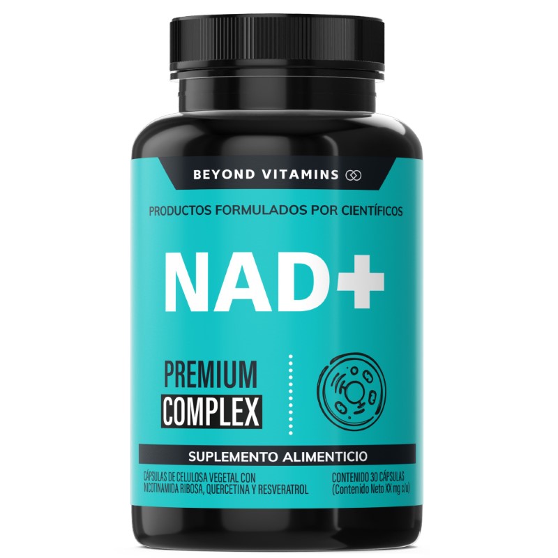 Suplemento Alimenticio Beyond Vitamins Nicotinamida Ribosa 30 Cápsulas