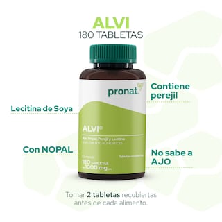 Foto 5 | Suplemento Alimenticio Pronat Alvi 180 Tabletas Recubiertas