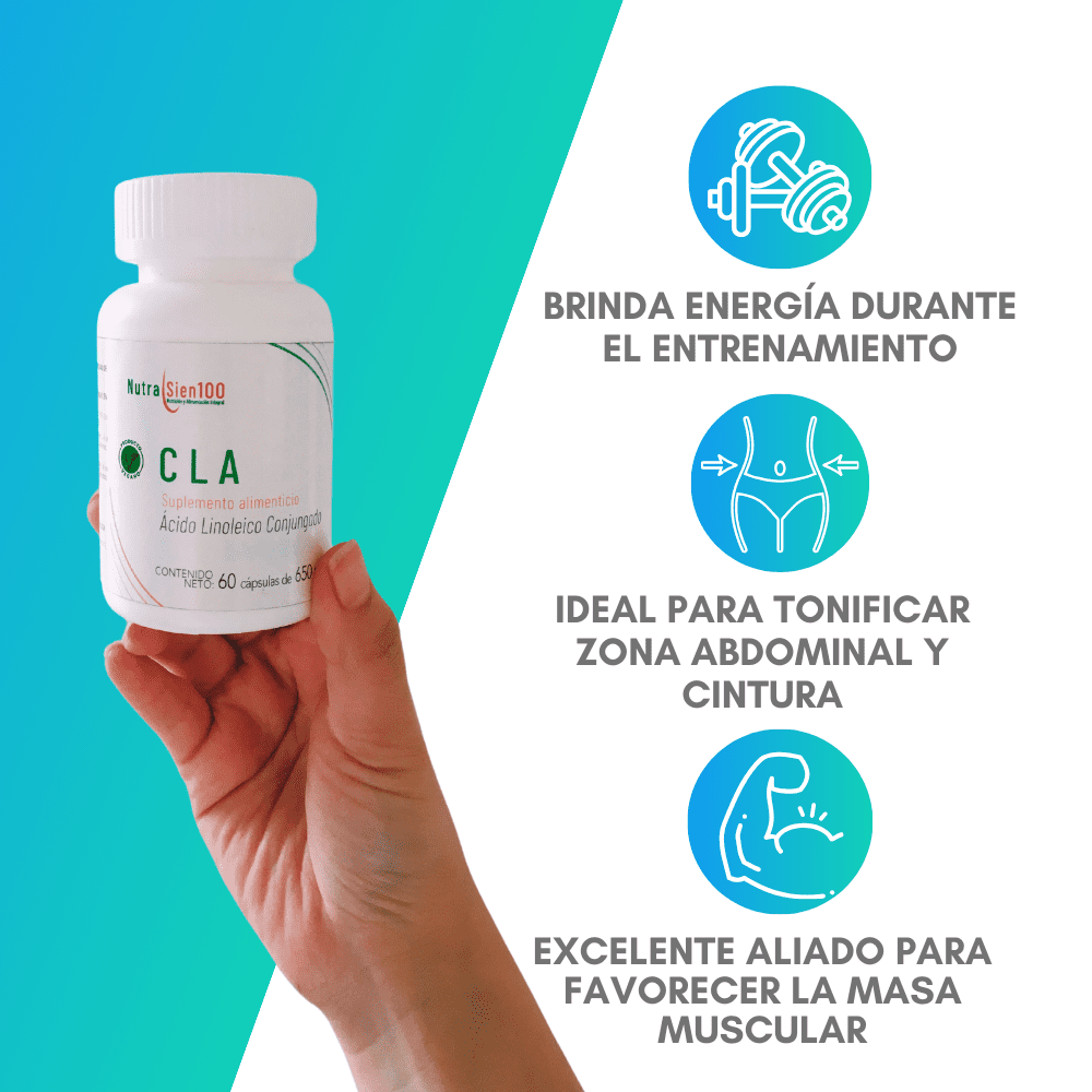 Foto 4 | Cla Cápsulas 600mg De Ácido Linoleico Conjugado. Keto  Termogénico Suplemento Vegano. 60Caps