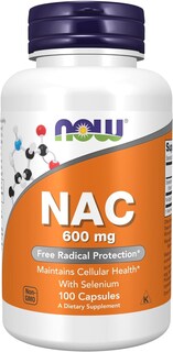 Foto 1 | Suplemento Now Foods Nac 600 Mg 100 Vcaps X 2 - Venta Internacional.