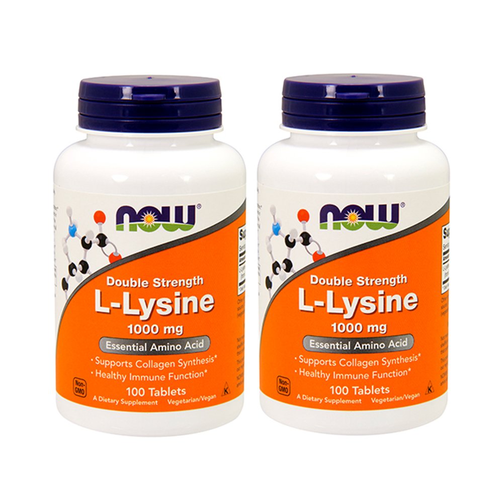 Foto 2 pulgar | Supplement Now Foods L-lisina 1000 Mg 100 Comprimidos (paquete De 2) - Venta Internacional.
