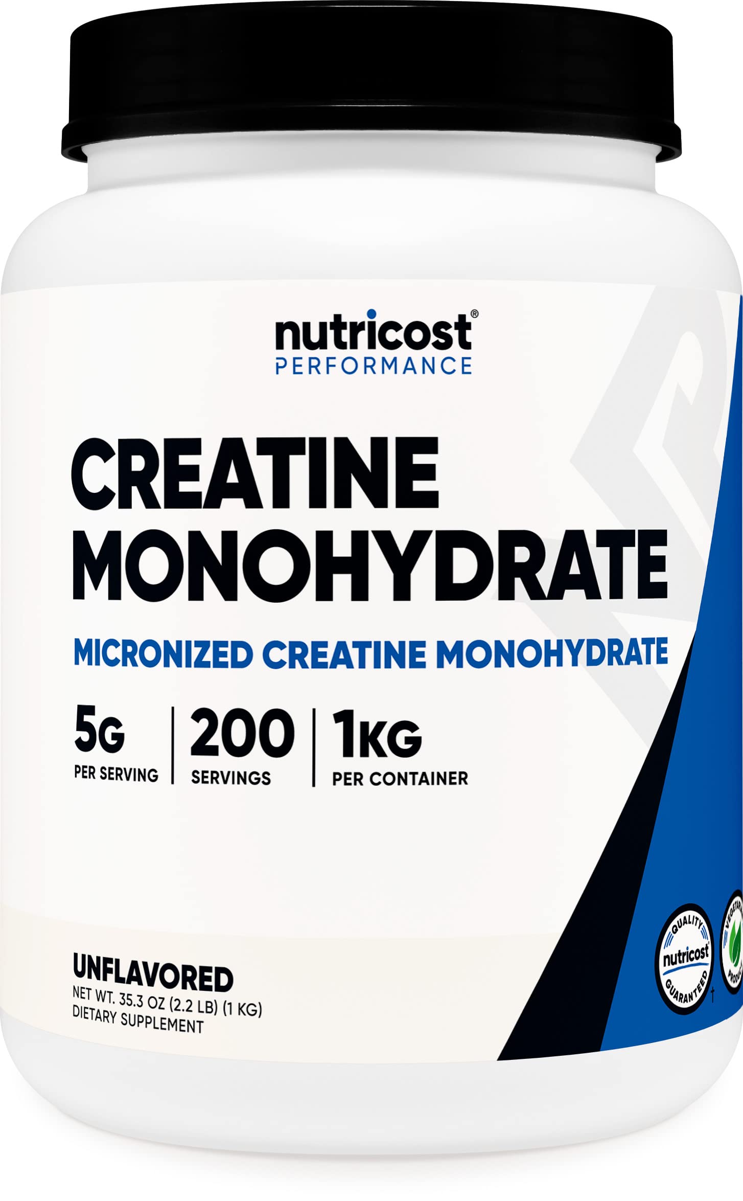 Suplemento Nutricost De Monohidrato De Creatina Micronizado, 1 Kg - Venta Internacional.