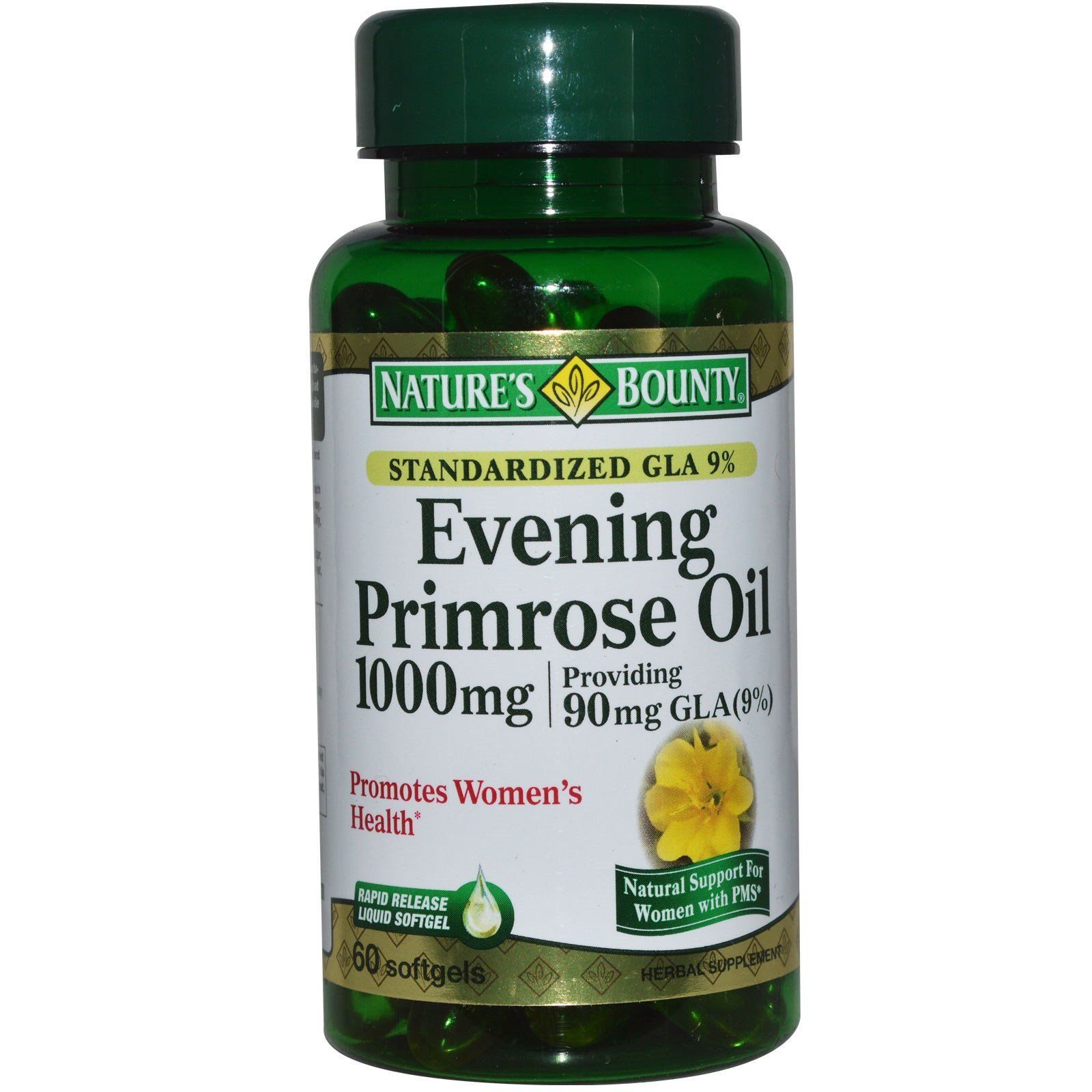 Foto 2 pulgar | Suplemento De Aceite De Onagra Nature's Bounty Evening 1000 Mg X120 - Venta Internacional.