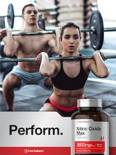 Foto 6 | Suplemento De Óxido Nítrico Horbaach Max 3600 Mg 120 Cápsulas - Venta Internacional.