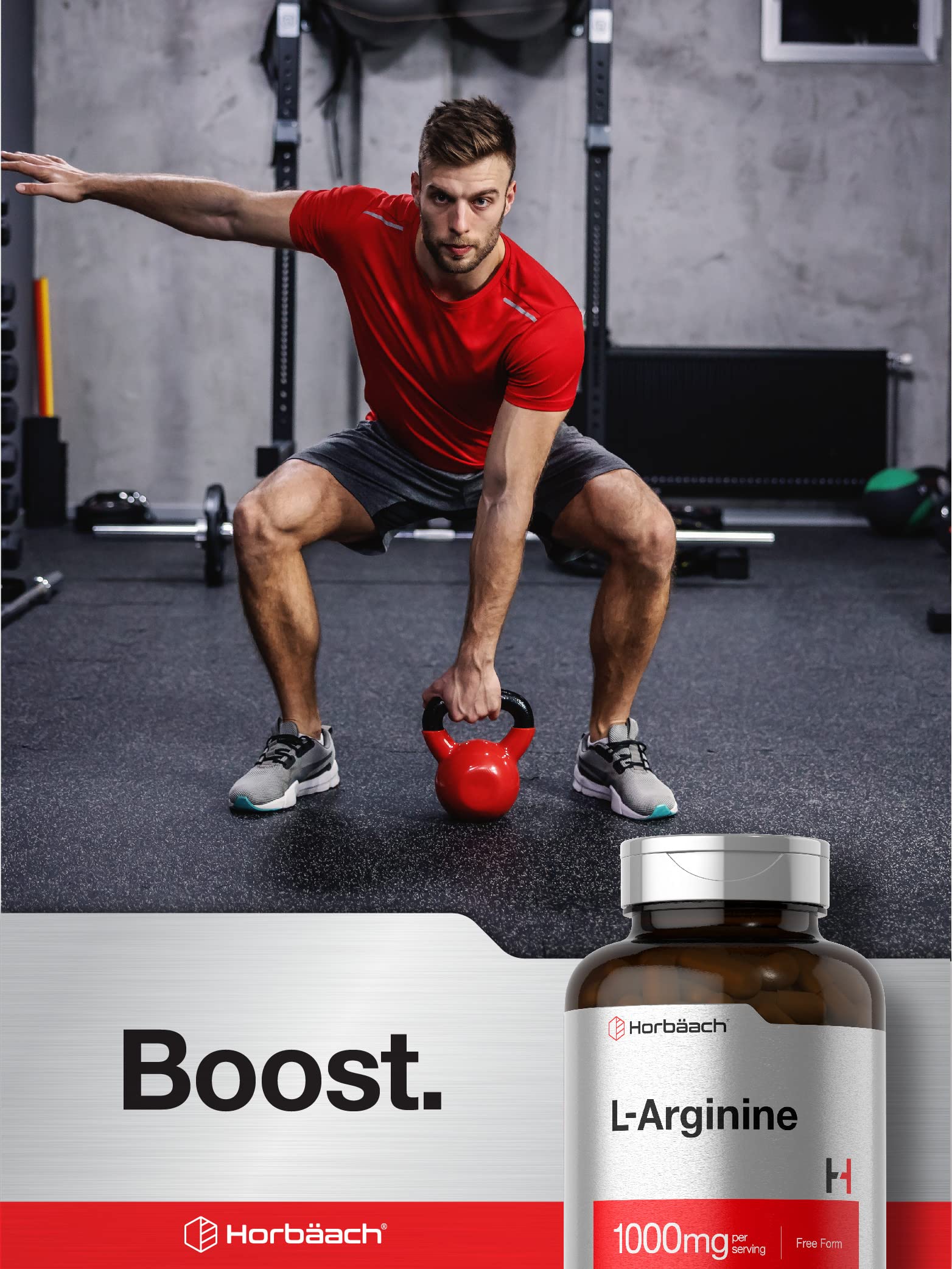 Foto 6 | Suplemento Horbäach L Arginina, 1000 Mg, Cápsulas, 150 Píldoras - Venta Internacional.