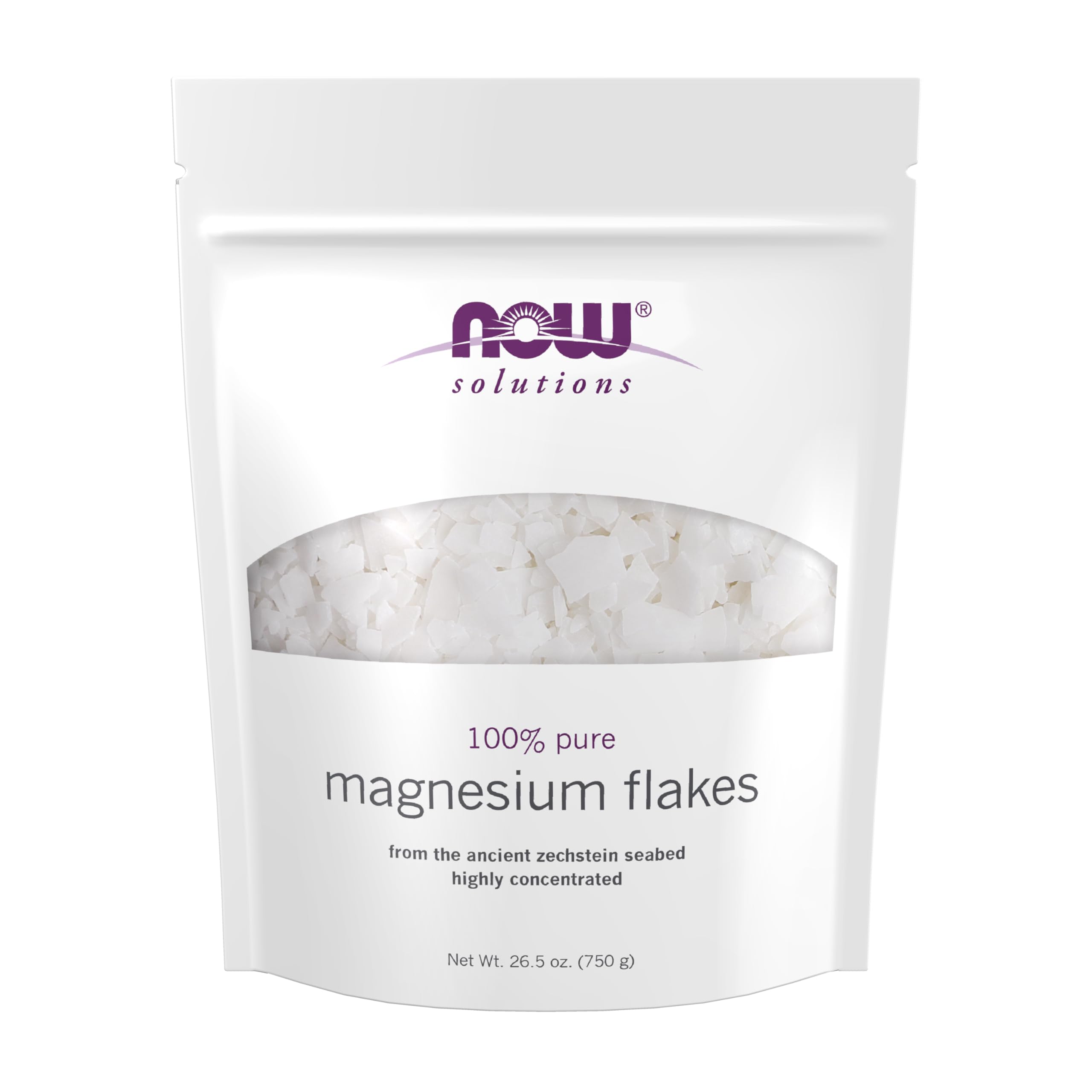 Foto 2 pulgar | Magnesio Flakes Now Foods Solutions, 780 Ml, 100% Puro - Venta Internacional.
