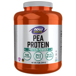 Foto 1 | Proteína En Polvo Now Foods Sports Nutrition, Guisante, 24 G, 3,18 Kg - Venta Internacional.