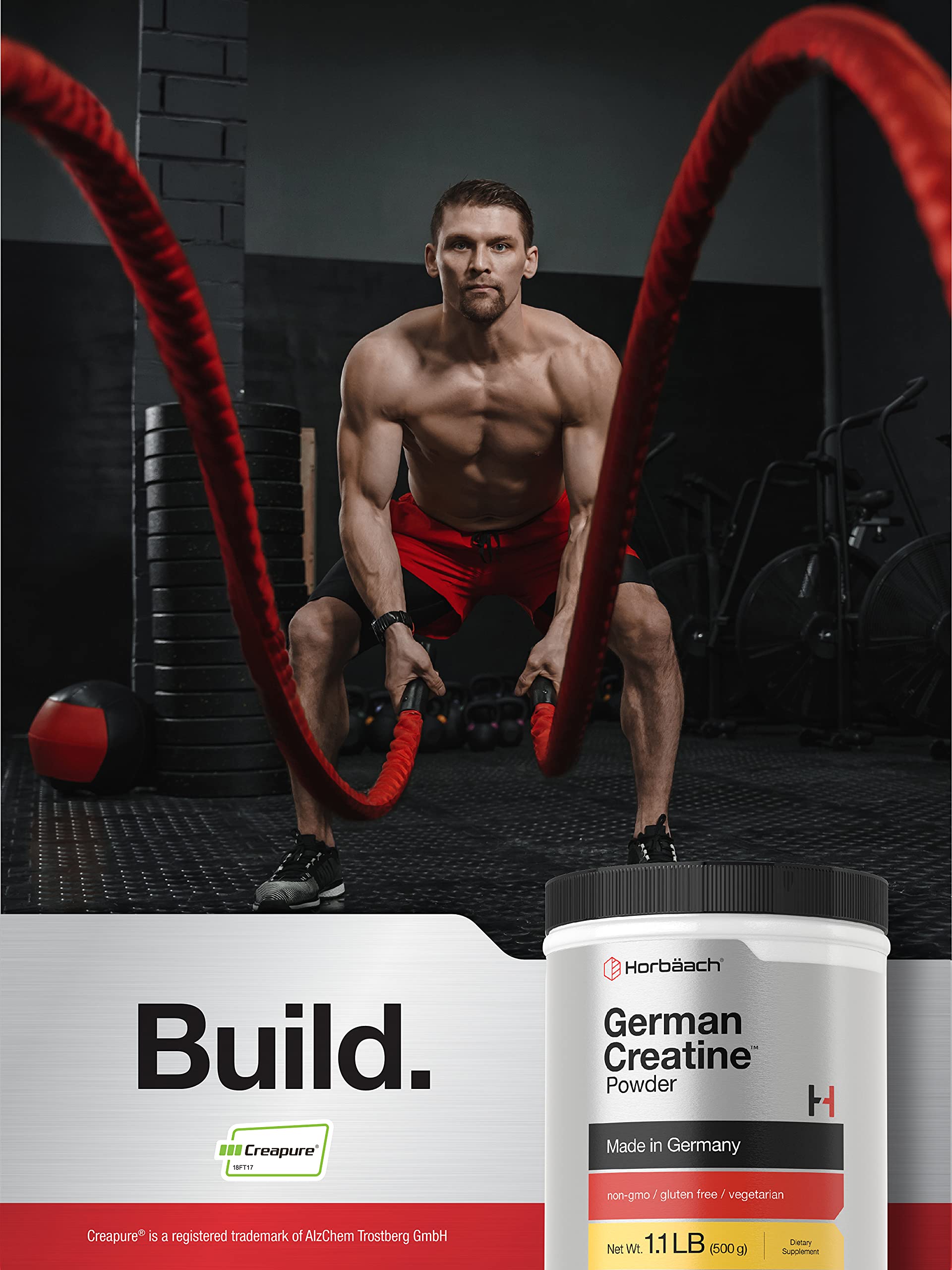 Foto 6 | Suplemento De Creatina En Polvo Horbäach German Creapure De 500 G - Venta Internacional.