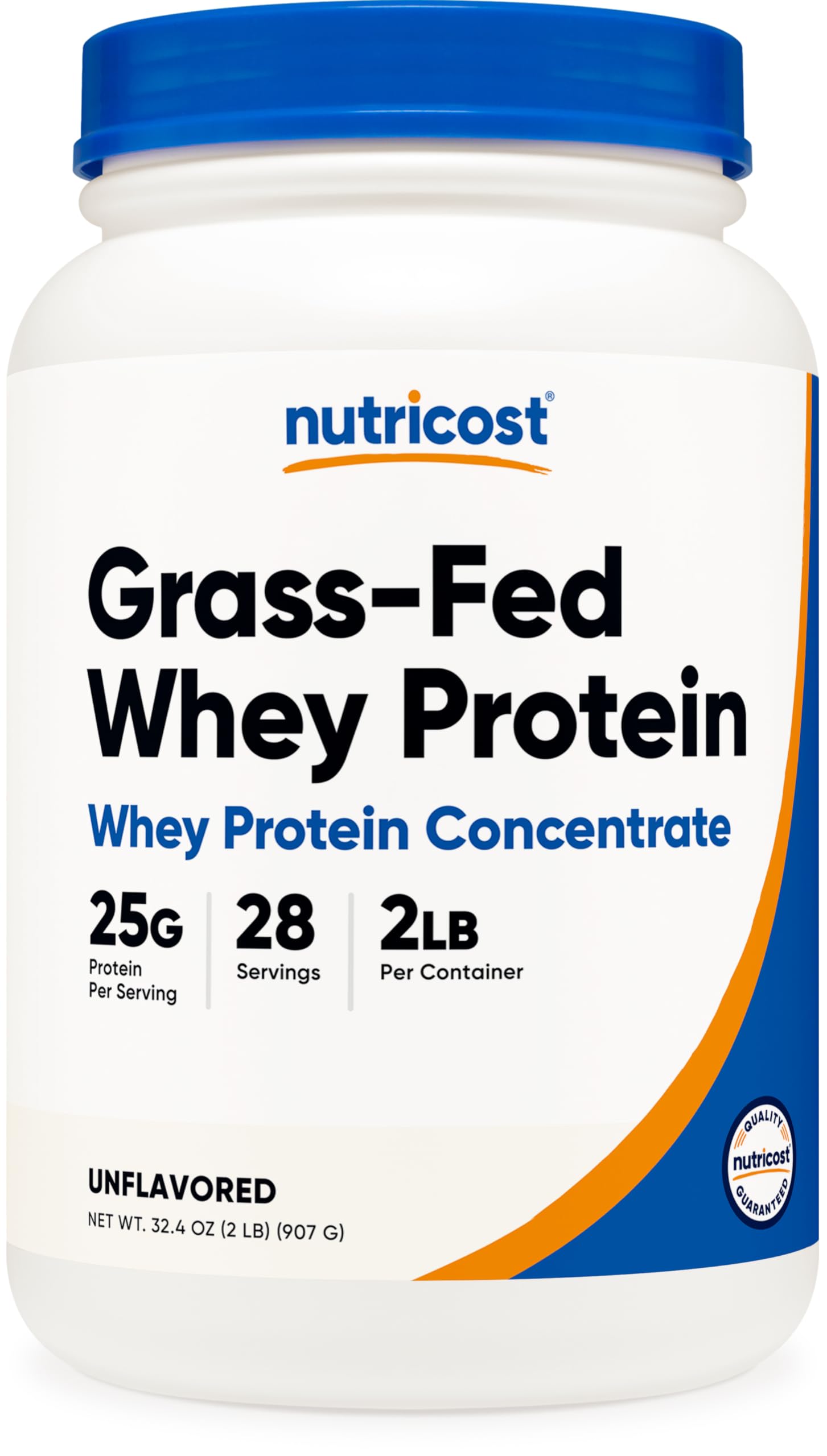 Foto 2 pulgar | Concentrado De Proteína De Suero Nutricost, Alimentado Con Pasto, 907 G, Sin Sabor - Venta Internacional.