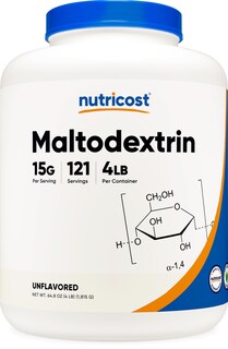 Foto 1 | Maltodextrina En Polvo Nutricost 1,8 Kg Sin Gluten, Sin Ogm - Venta Internacional.