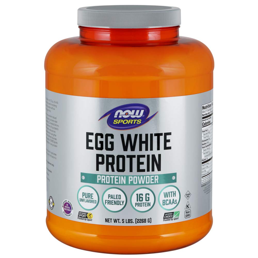 Foto 2 pulgar | Protein Powder Now Sports Nutrition: Clara De Huevo, 2,27 Kg, Sin Sabor - Venta Internacional.