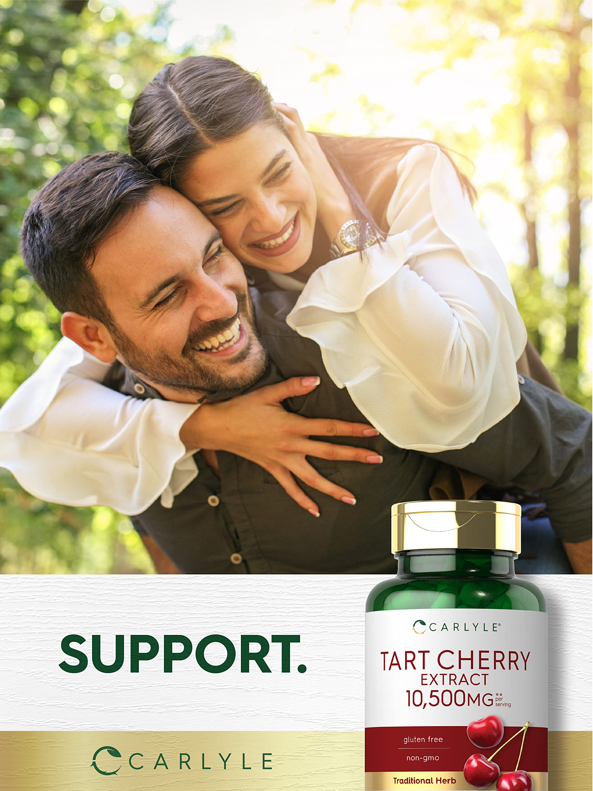 Foto 7 pulgar | Suplemento Carlyle Tart Cherry, Cápsulas De 10,500 Mg, 200 Píldoras - Venta Internacional.