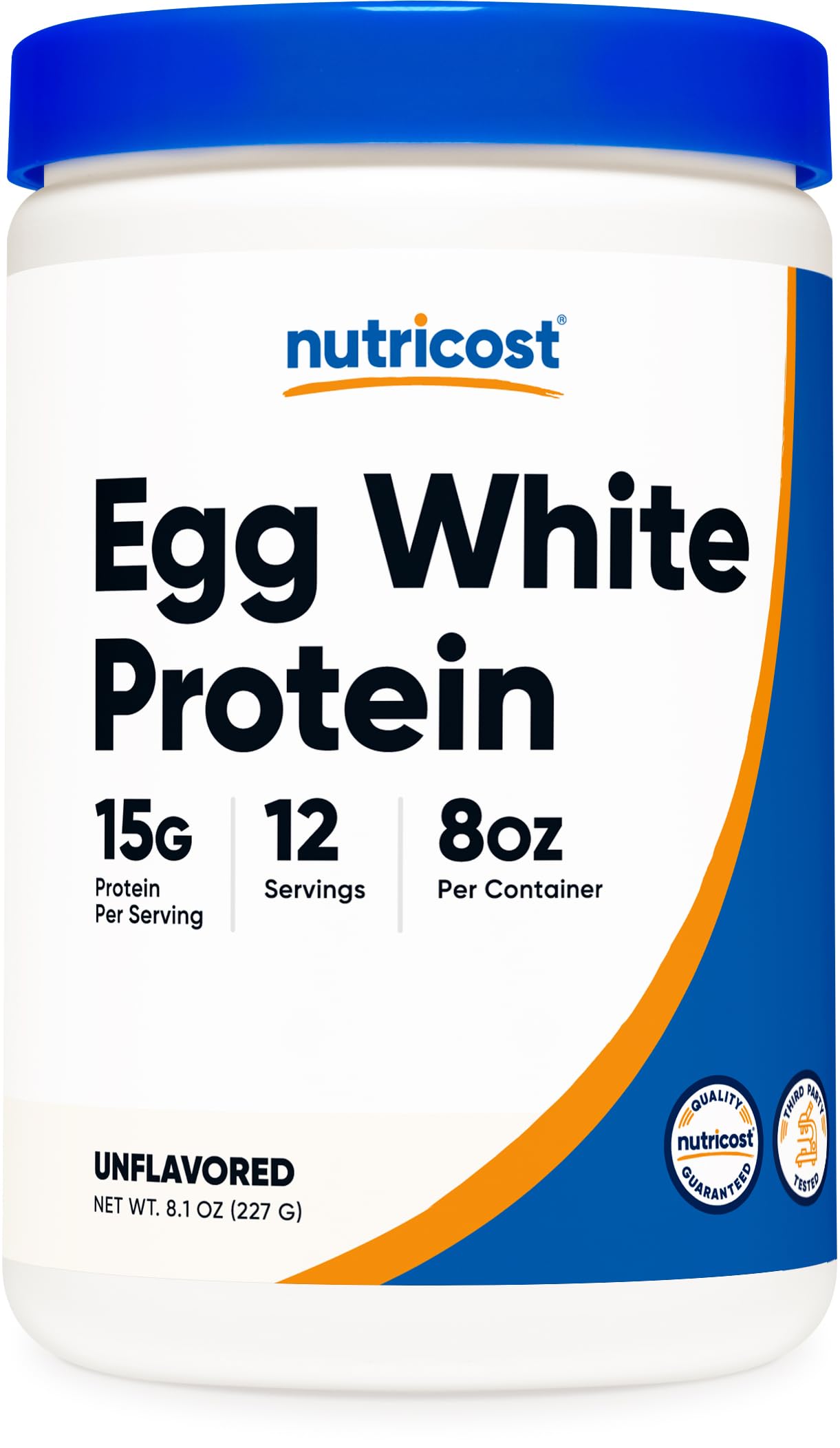 Proteína De Clara De Huevo En Polvo Nutricost 240 Ml (sin Sabor) - Venta Internacional.