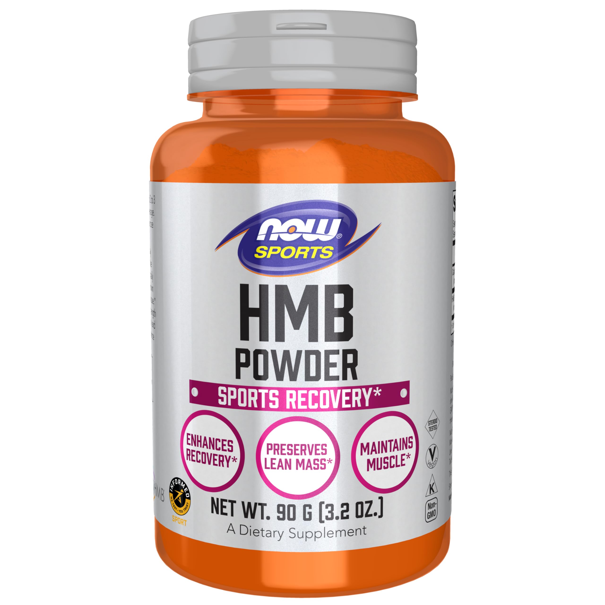 Foto 2 pulgar | Suplemento Now Foods Sports Nutrition Hmb En Polvo 90 G - Venta Internacional.