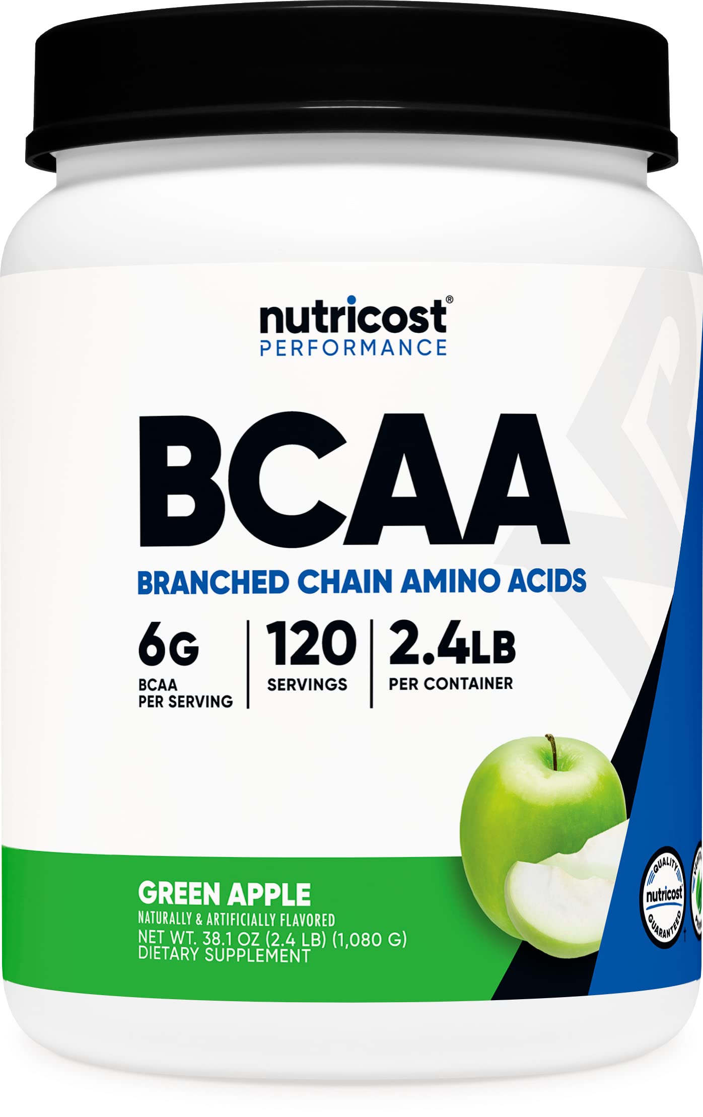 Foto 2 pulgar | Bcaa En Polvo Nutricost 2:1:1 Sabor A Manzana Verde 120 Porciones - Venta Internacional.