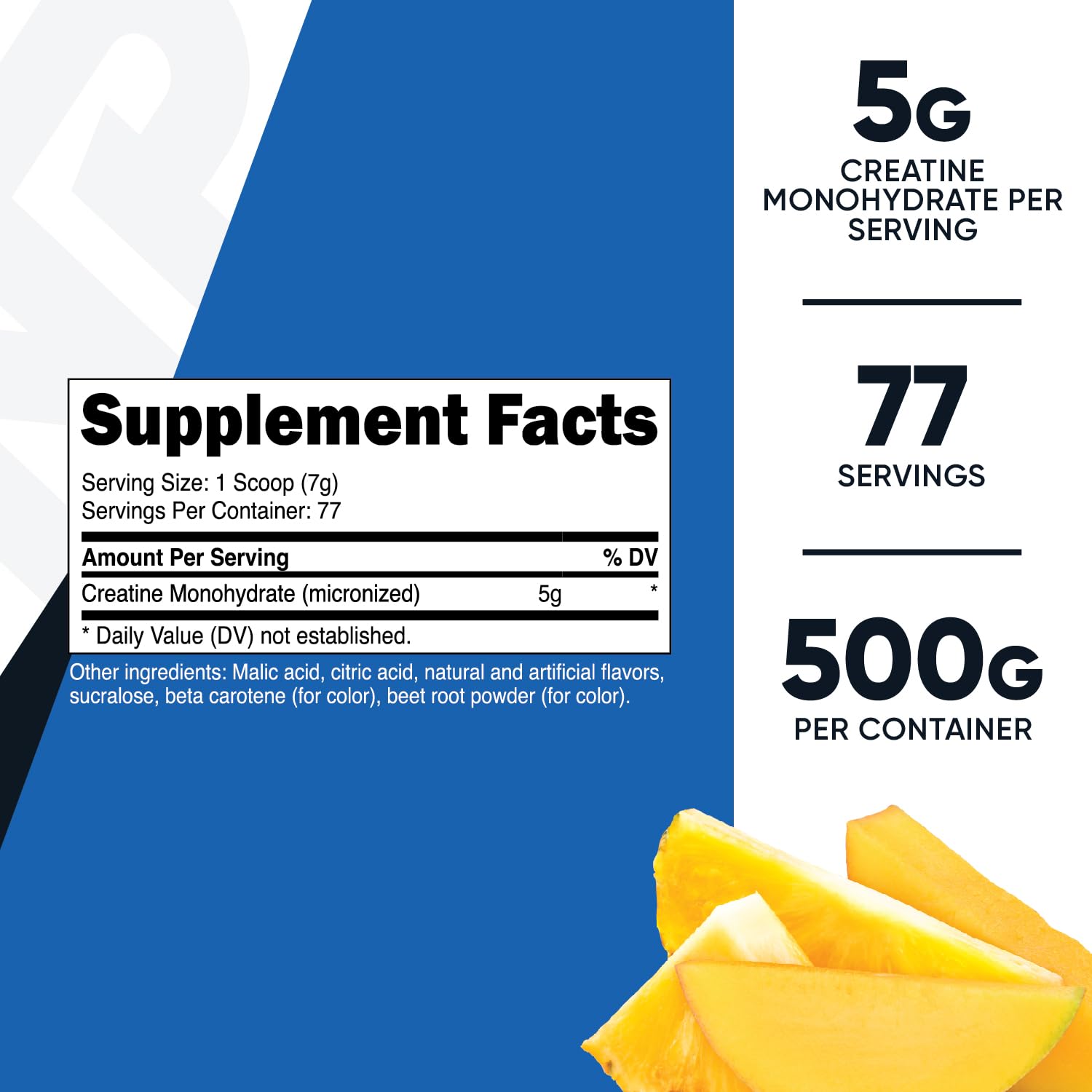 Foto 3 pulgar | Suplemento De Creatina Nutricost Monohidrato De Creatina 500 G - Venta Internacional.