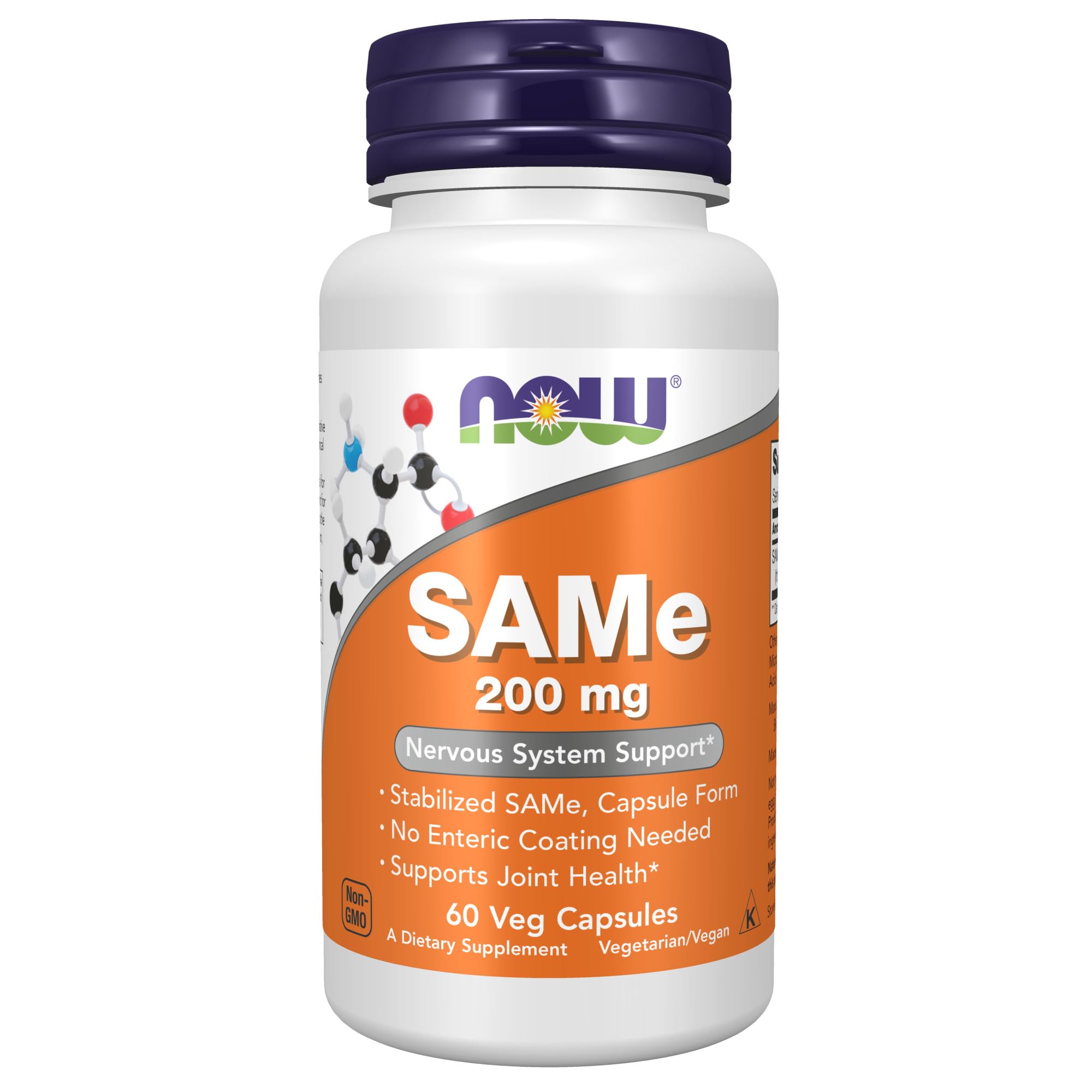 Foto 2 pulgar | Suplementos De Same (s-adenosil-l-metionina) De Now Foods 200 Mg - Venta Internacional.