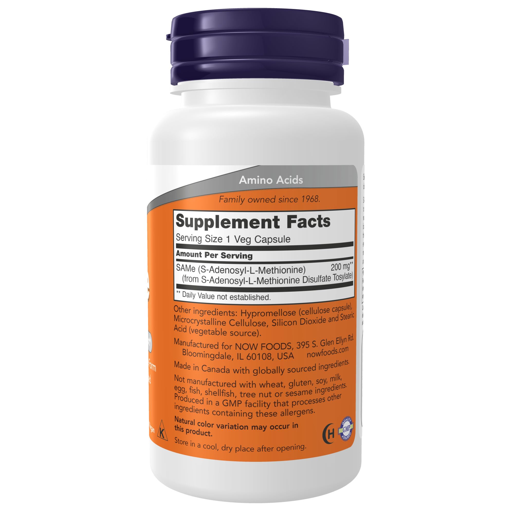 Foto 3 pulgar | Suplementos De Same (s-adenosil-l-metionina) De Now Foods 200 Mg - Venta Internacional.