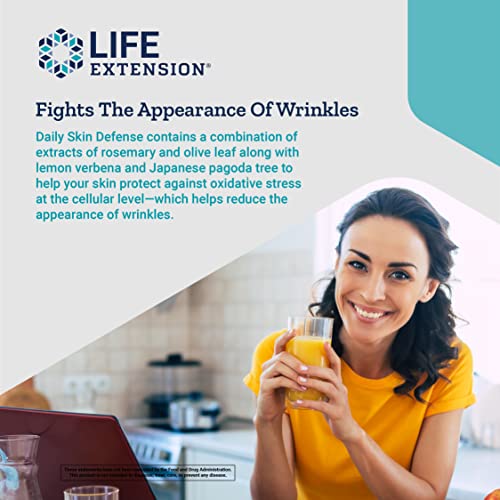 Foto 5 pulgar | Supplement Life Extension Daily Skin Defense - Venta Internacional.