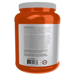 Foto 2 | Creatina En Polvo Now Sports Nutrition, 1 Kg, Micronizada - Venta Internacional.