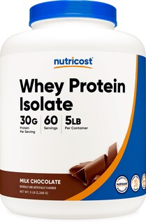 Foto 1 | Proteína En Polvo Nutricost Whey Protein Isolate Chocolate Con Leche - Venta Internacional.