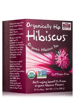 Foto 1 | 24 Bolsas De Tea Now Foods Organic Hip Hibiscus Sin Cafeína - Venta Internacional.
