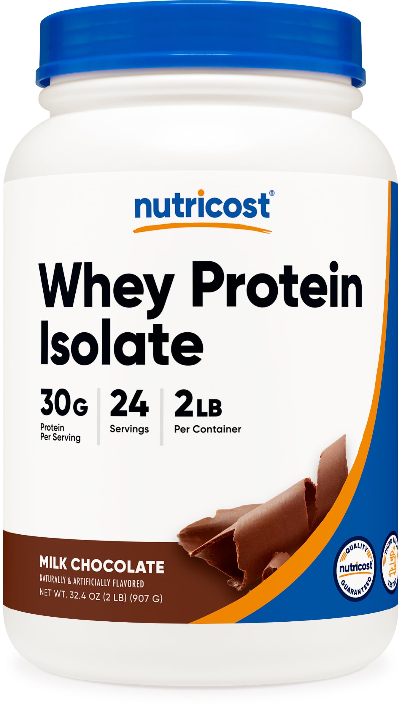 Foto 2 pulgar | Proteína En Polvo Nutricost Whey Protein Isolate 2 Kg - Milk Choco - Venta Internacional.