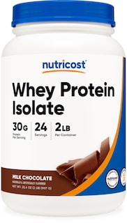 Foto 1 | Proteína En Polvo Nutricost Whey Protein Isolate 2 Kg - Milk Choco - Venta Internacional.