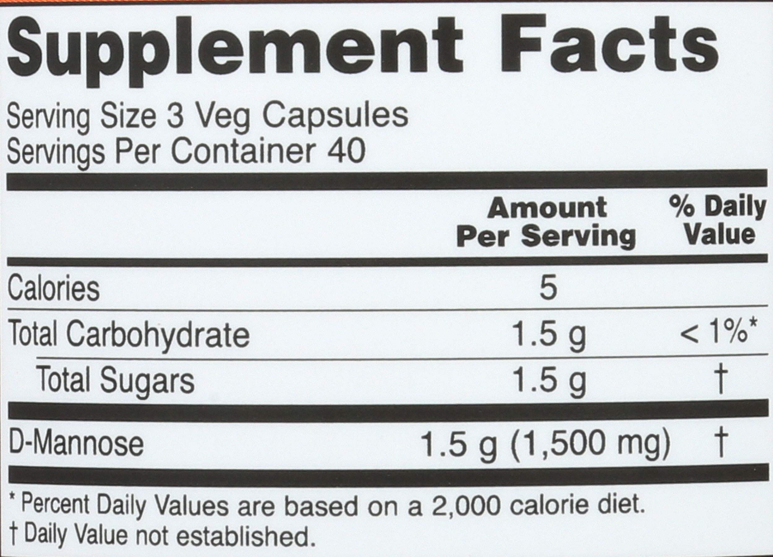 Foto 4 pulgar | Supplement Now Foods D-manosa 500 Mg 120 Cápsulas (paquete De 3) - Venta Internacional.