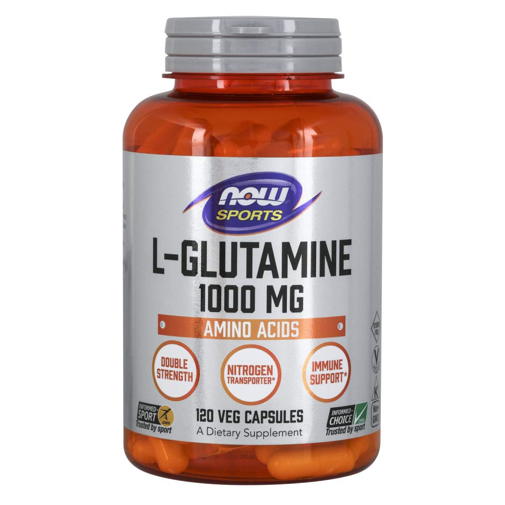 Foto 2 pulgar | Suplemento Now Foods L-glutamina 1000 Mg 120 Cápsulas - Venta Internacional.