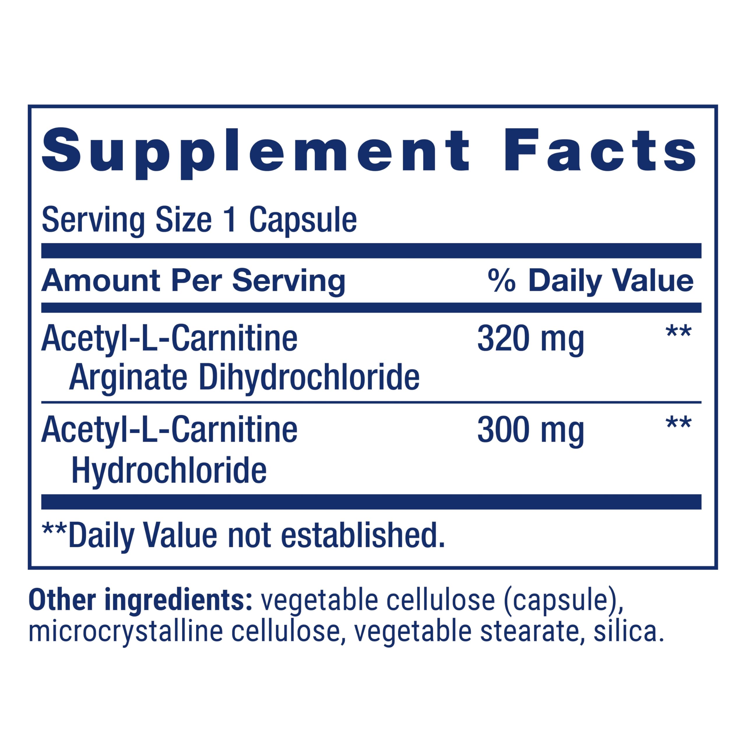Foto 4 pulgar | Supplement Life Extension Acetil-l-carnitina Arginato 90 Cápsulas - Venta Internacional.