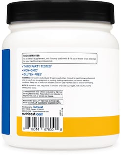 Foto 4 | Bcaa En Polvo Nutricost, Sabor A Naranja Y Mango, 60 Porciones - Venta Internacional.