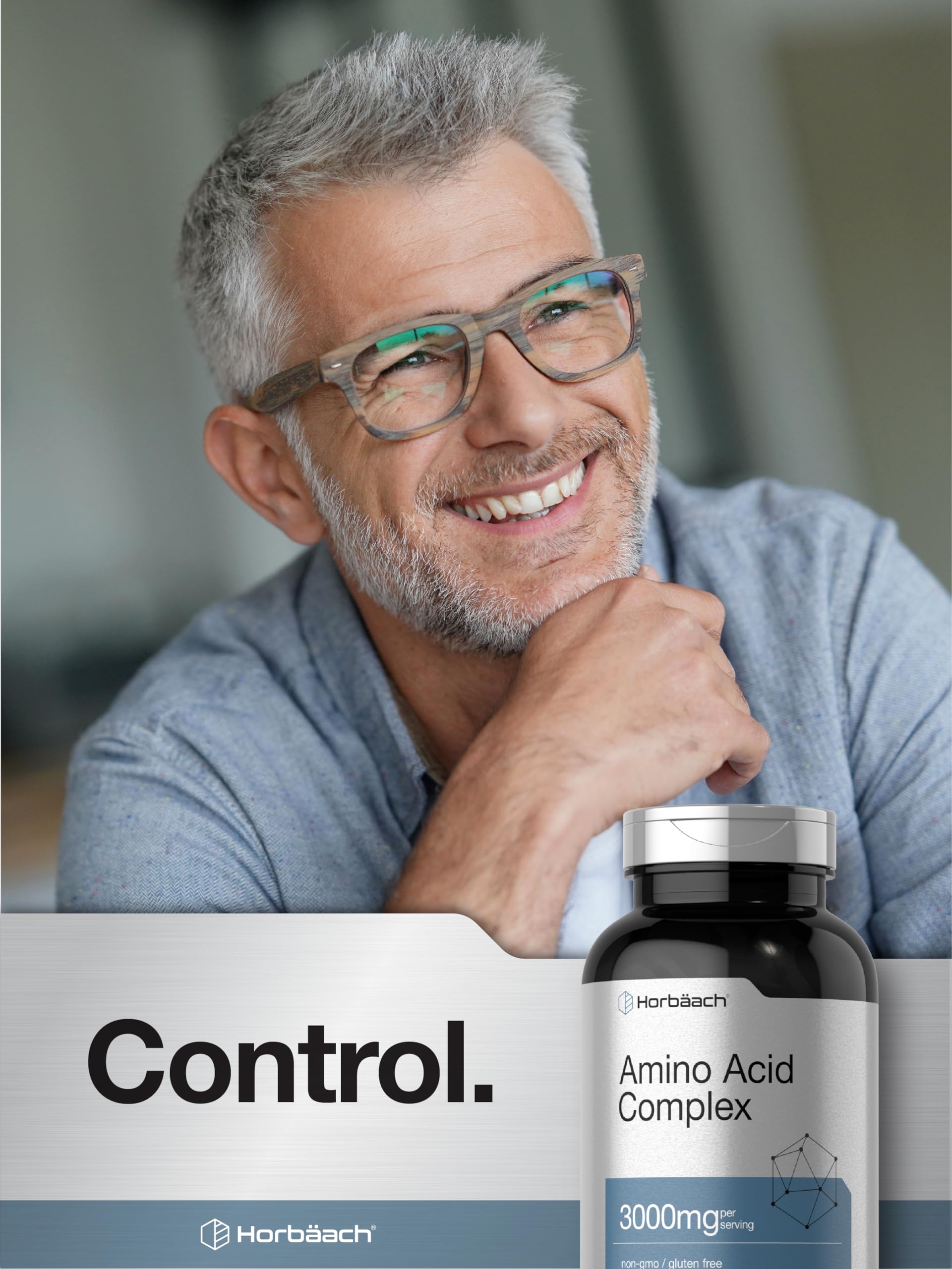 Foto 7 pulgar | Suplemento Horbäach Aminoacid Complex 3000 Mg 250 Cápsulas - Venta Internacional.