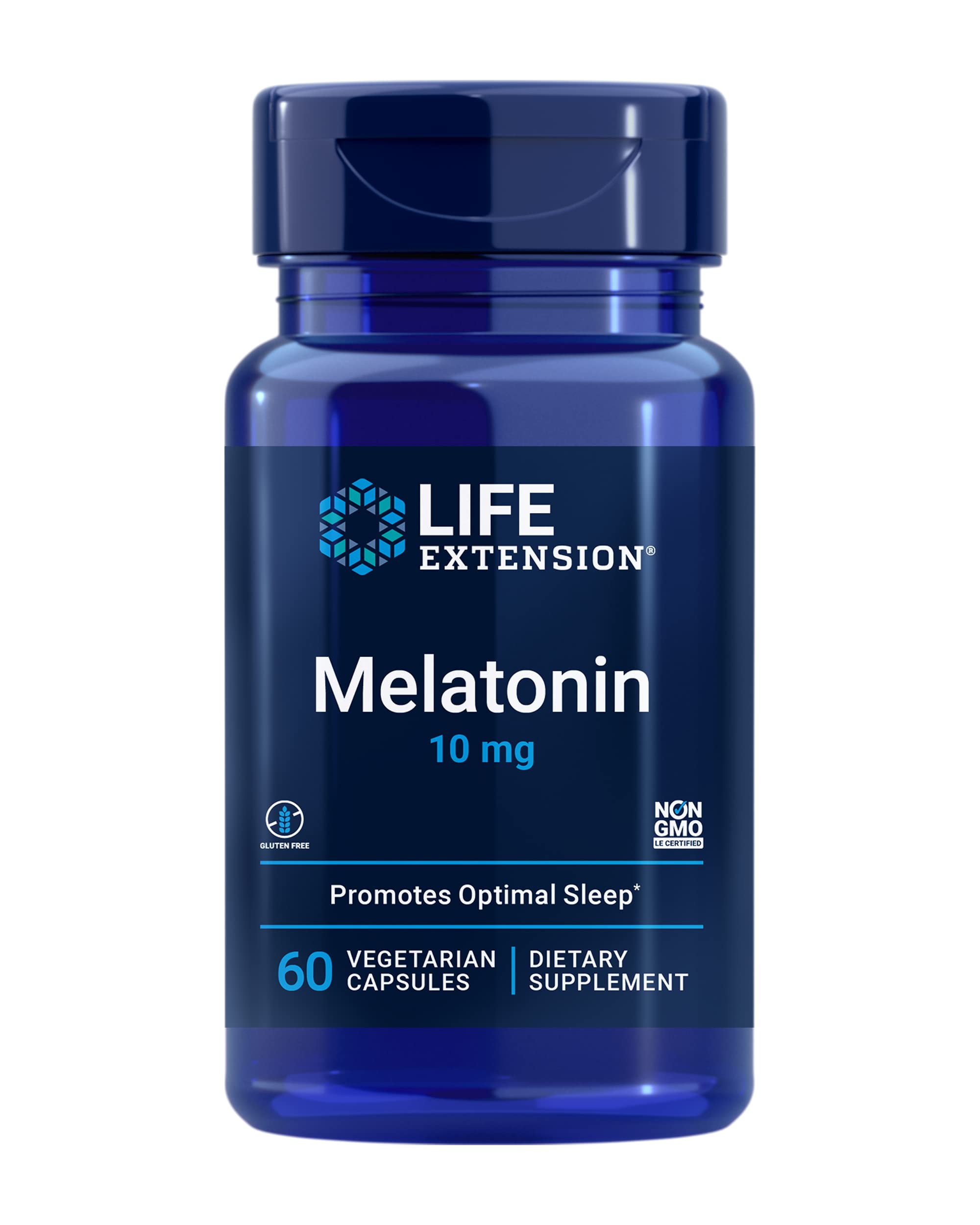 Foto 2 pulgar | Suplemento Life Extension Melatonina 10 Mg 60 Cápsulas - Venta Internacional.