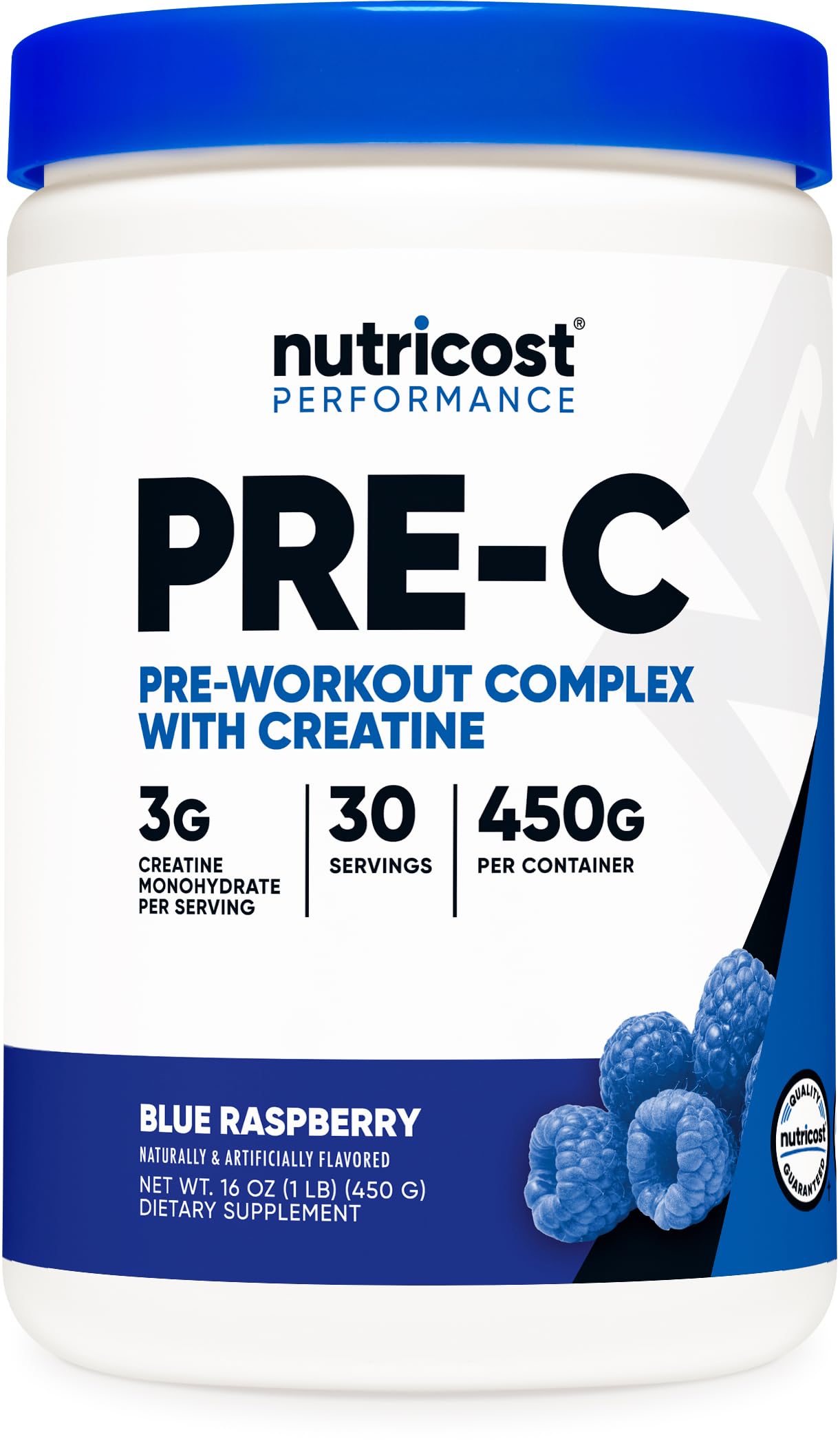 Foto 2 pulgar | Complejo Pre-c Nutricost Con Creatina Para Antes Del Entrenamiento, 450 G, 30 Dosis - Venta Internacional.