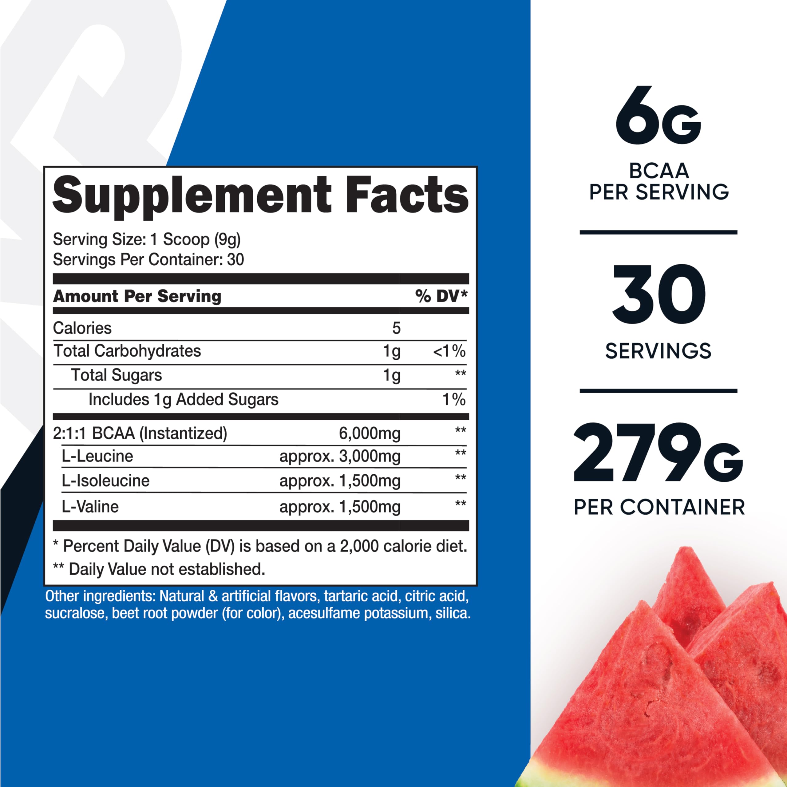 Foto 3 pulgar | Bcaa En Polvo Nutricost Sabor Sandía 30 Porciones 180 G - Venta Internacional.