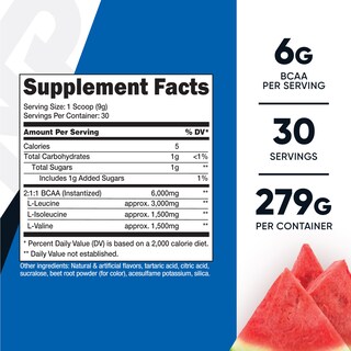 Foto 2 | Bcaa En Polvo Nutricost Sabor Sandía 30 Porciones 180 G - Venta Internacional.