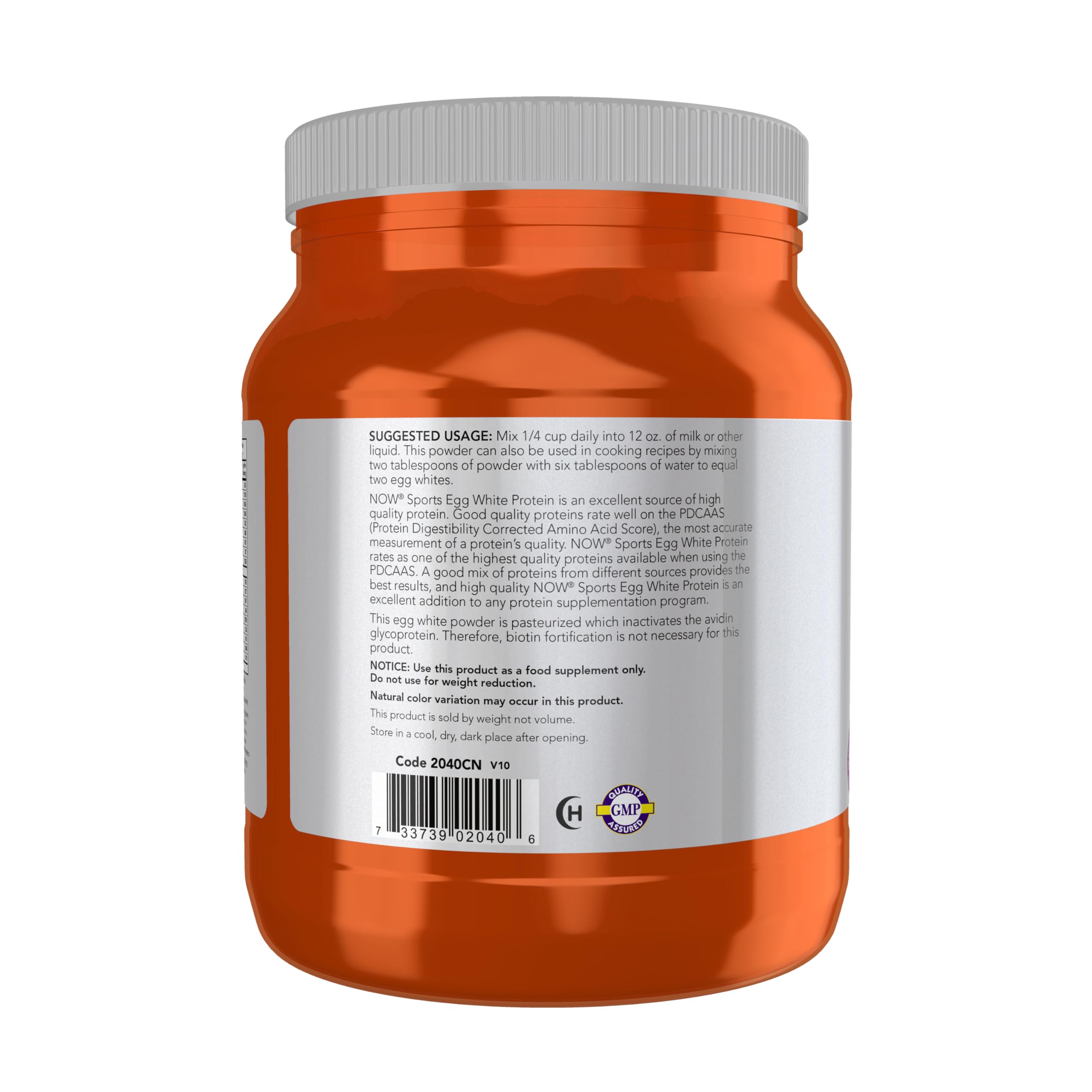 Foto 4 pulgar | Proteína En Polvo Now Foods Sports Nutrition, Clara De Huevo, 550 G - Venta Internacional.