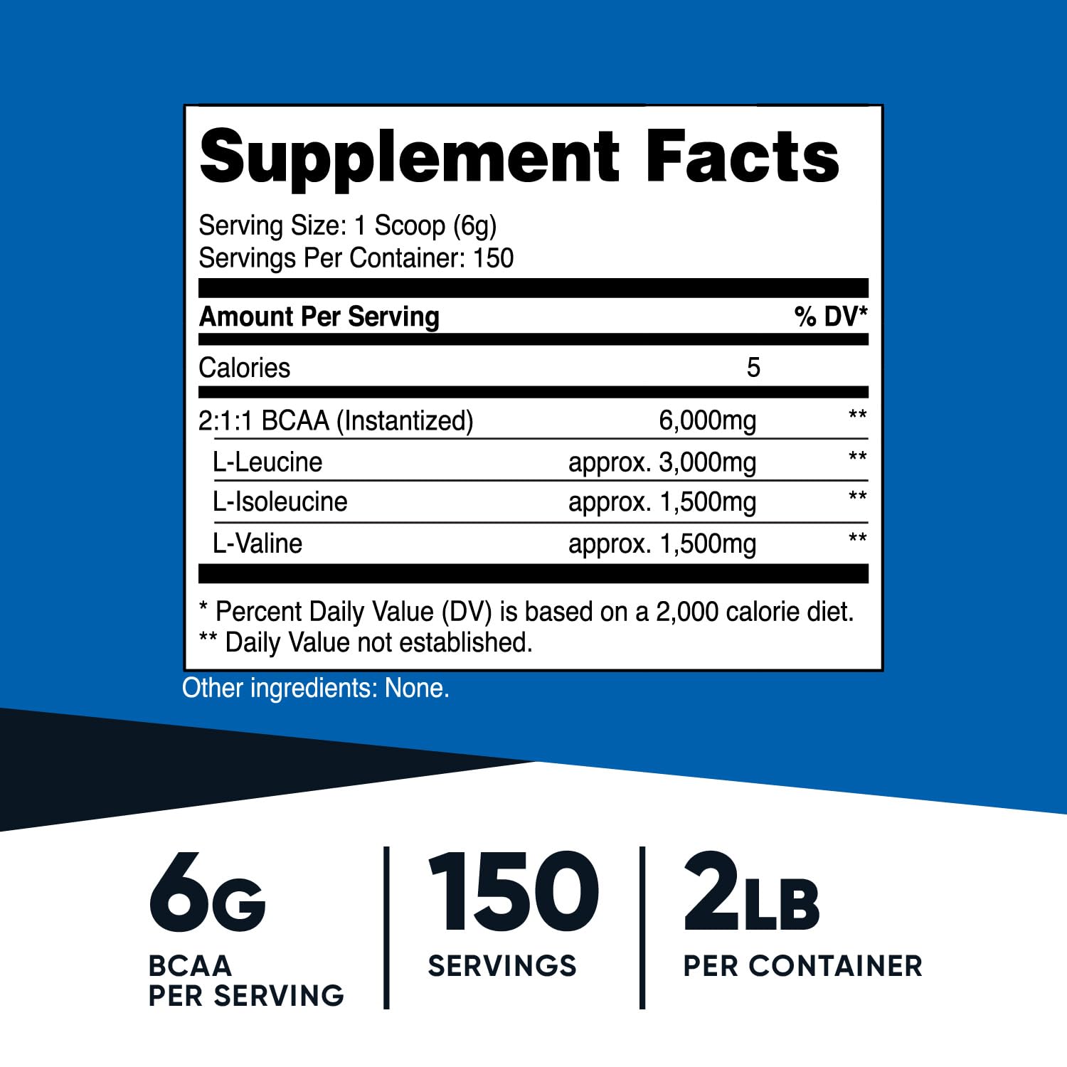 Foto 3 pulgar | Bcaa En Polvo Nutricost 2:1:1 150 Porciones Sin Sabor - Venta Internacional.