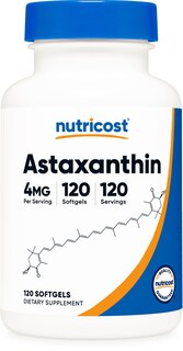 Foto 1 | Suplemento Nutricost De Astaxantina, 4 Mg, 120 Cápsulas Blandas - Venta Internacional.
