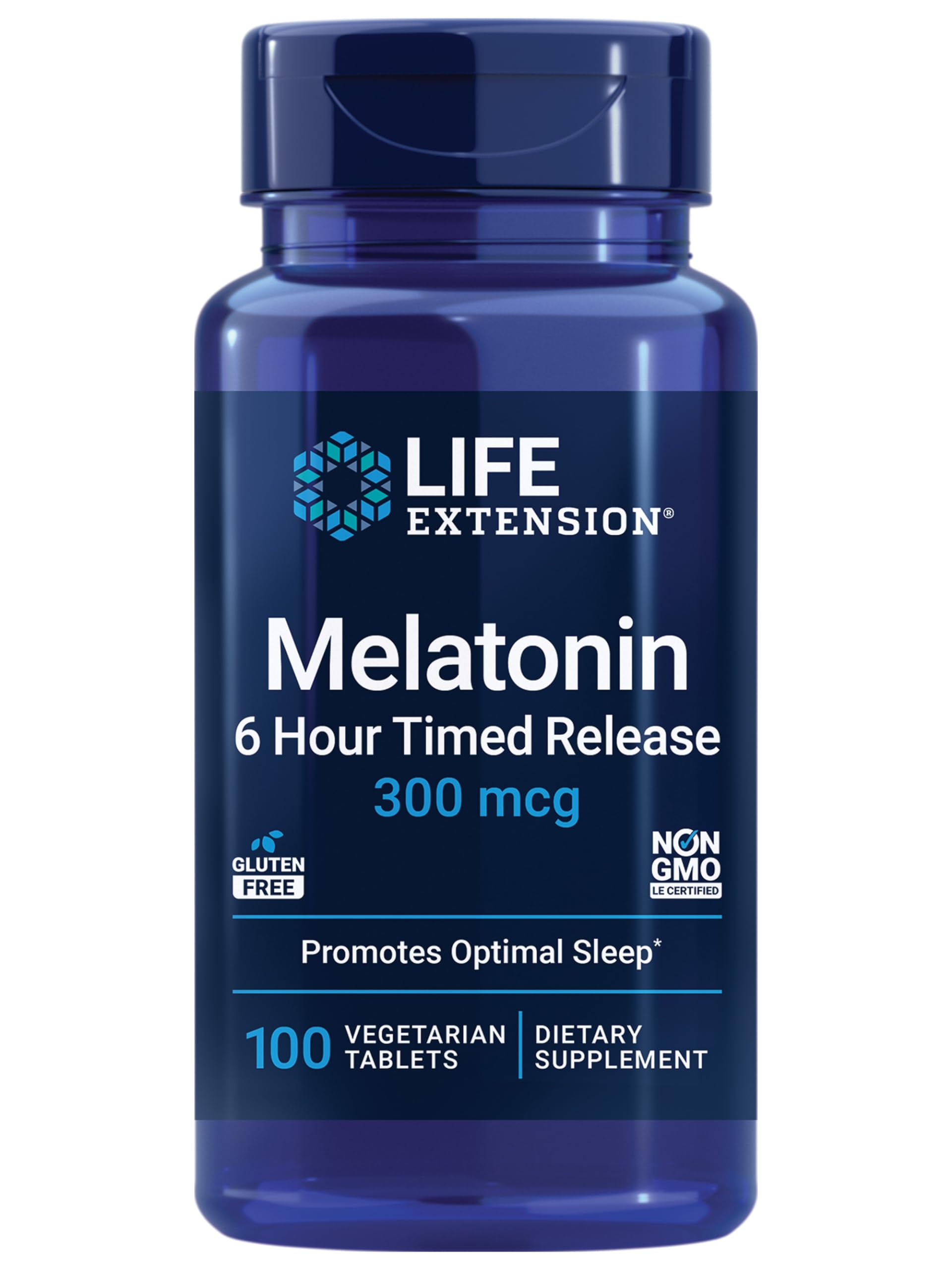 Foto 2 pulgar | Suplemento Life Extension Melatonina De Liberación Prolongada De 6 Horas, 300 Mcg - Venta Internacional.