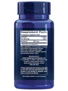 Foto 2 | Suplemento Life Extension Melatonina De Liberación Prolongada De 6 Horas, 300 Mcg - Venta Internacional.