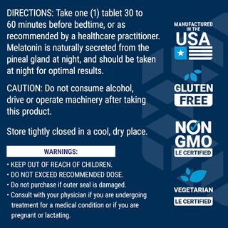 Foto 7 | Suplemento Life Extension Melatonina De Liberación Prolongada De 6 Horas, 300 Mcg - Venta Internacional.
