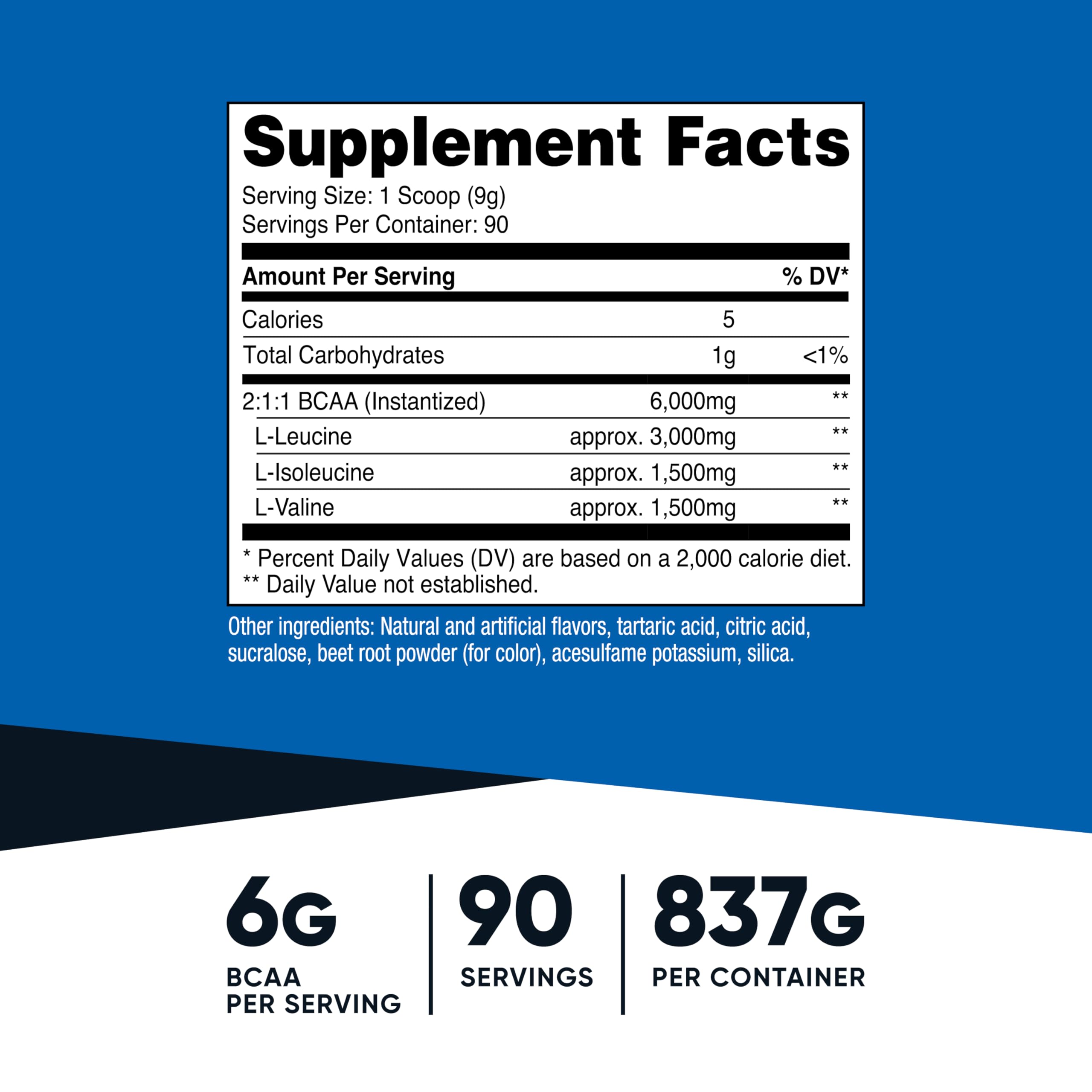 Foto 3 pulgar | Bcaa En Polvo Nutricost Sabor Sandía 90 Porciones - Venta Internacional.