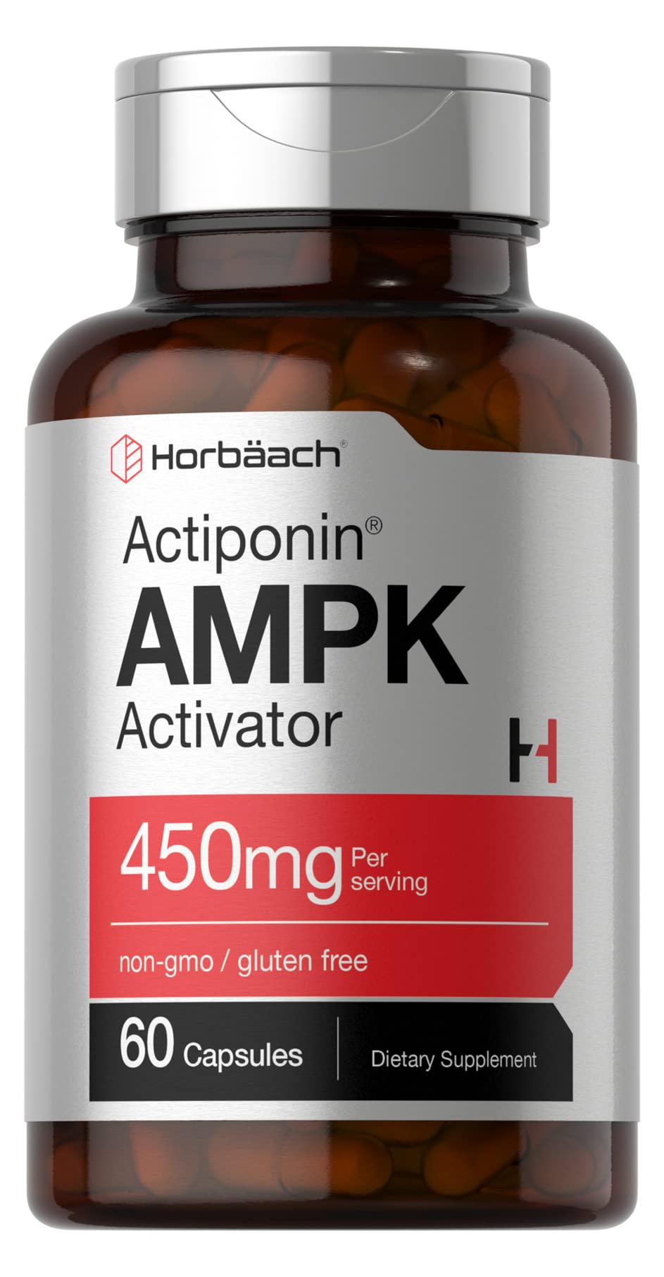Foto 2 pulgar | Suplemento Horbäach Ampk Metabolic Activator 450 Mg 60 Cápsulas - Venta Internacional.