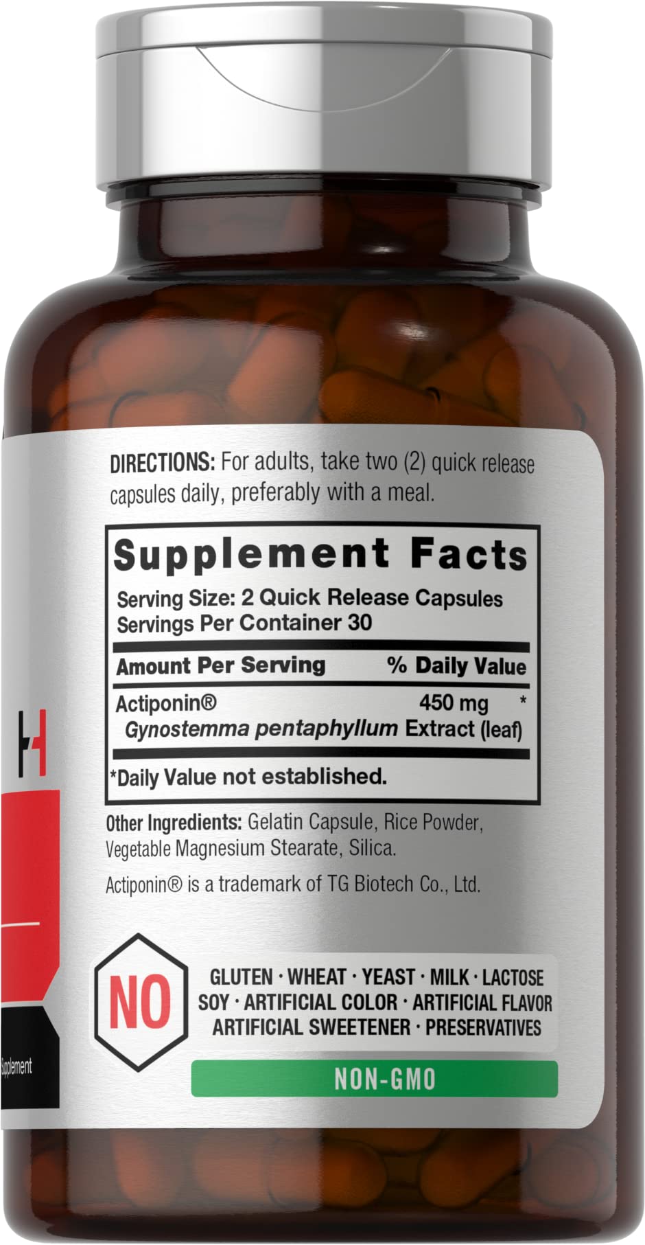 Foto 3 pulgar | Suplemento Horbäach Ampk Metabolic Activator 450 Mg 60 Cápsulas - Venta Internacional.