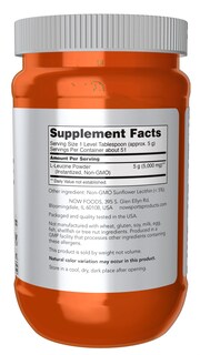 Foto 2 | La L-leucina En Polvo De Supplement Now Foods, 266 Ml, Fortalece El Tejido Magro - Venta Internacional.