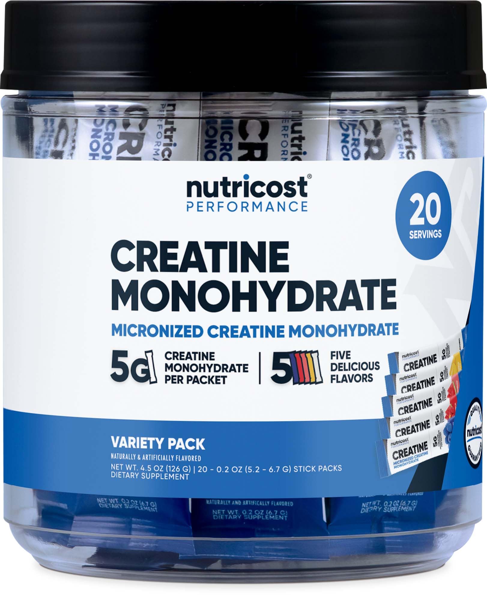 Foto 1 | Suplemento Nutricost De Monohidrato De Creatina En Polvo, 20 Porciones - Venta Internacional.