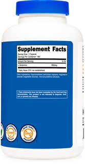Foto 4 | Suplemento Nutricost L-glutamina 800 Mg 180 Cápsulas - Venta Internacional.