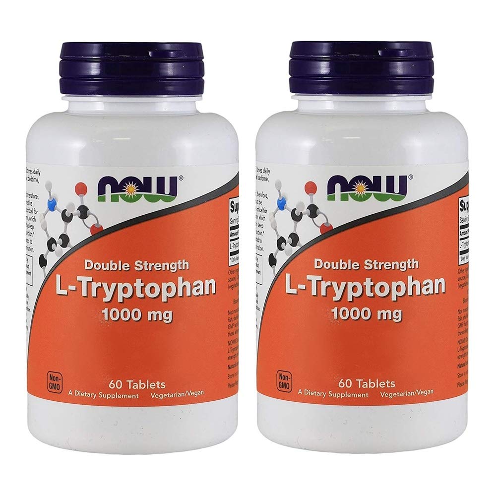 Foto 5 pulgar | Supplement Now Foods, Tabletas De L-triptófano De 1000 Mg, 60 Unidades, X2 - Venta Internacional.